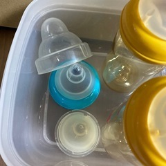 まとめて❣️哺乳瓶②❣️ピジョン❣️母乳相談室　ガラス1 プラスチック３の画像