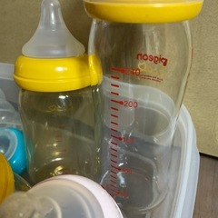 まとめて❣️哺乳瓶②❣️ピジョン❣️母乳相談室　ガラス1 プラスチック３の画像