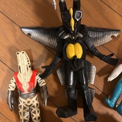 昔のウルトラマン怪獣ソフビの画像