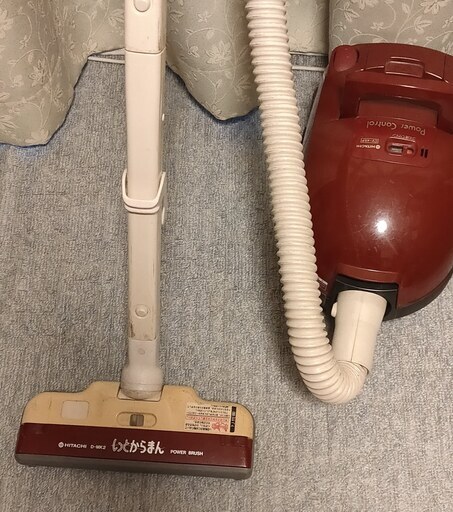 日立　掃除機（CV-45P、９２年製）
