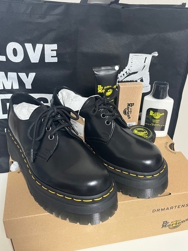 Dr.Martens 1461 QUAD 3 ホール シューズ お手入れセット