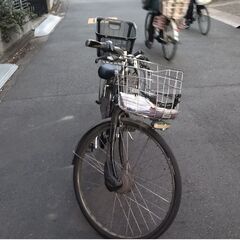 パナソニック　電動アシスト自転車（ただし、電動モーターが壊れています）　値下げ交渉応じます。の画像