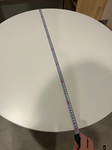(使用期間4ヶ月)80cm丸テーブル