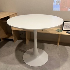 (使用期間4ヶ月)80cm丸テーブル