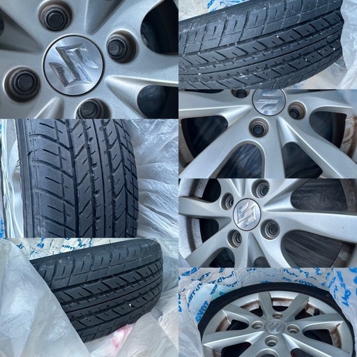【商談中】サマータイヤ　155/65R14　スズキ　