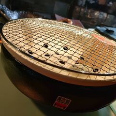  萬古焼き 日本製 】 灰釉　炭焼き水コンロ 10号  網 セッ...