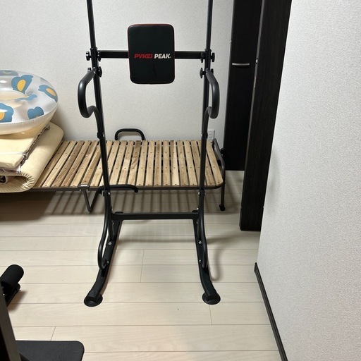 懸垂バー　バイクマシン　筋トレ器具