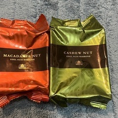 カシューナッツ、マカダミアナッツ