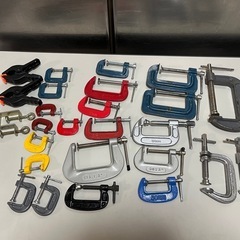 シャコ万力 シャコ万 クランプ 25-100mm 色々まとめて 27点 LOBSTER TOPMIGHTY など 中古品 ④の画像
