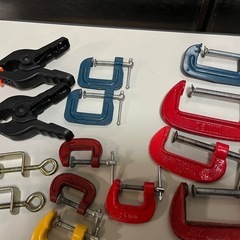 シャコ万力 シャコ万 クランプ 25-100mm 色々まとめて 27点 LOBSTER TOPMIGHTY など 中古品 ④の画像