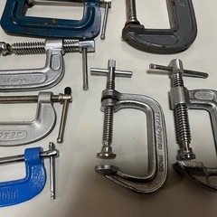 シャコ万力 シャコ万 クランプ 25-100mm 色々まとめて 27点 LOBSTER TOPMIGHTY など 中古品 ④の画像