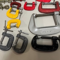 シャコ万力 シャコ万 クランプ 25-100mm 色々まとめて 27点 LOBSTER TOPMIGHTY など 中古品 ④の画像