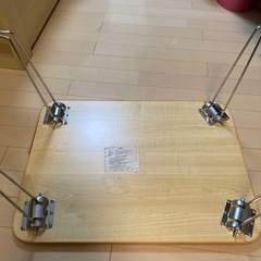 ニトリ　折りたたみテーブルの画像