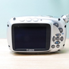 【ほぼ新品】アウトドアで使える　Canon PowerShot D10 防水　海やプールで使えます　交換用のフロントカバー付きの画像