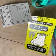 期間限定大幅お値引！【新品・未使用】18cm  長靴  男の子／アンパサンド（Ampersand） の画像