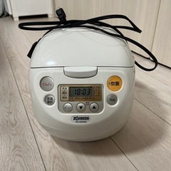 ★受付終了★象印 炊飯器 5.5合炊 13年製 