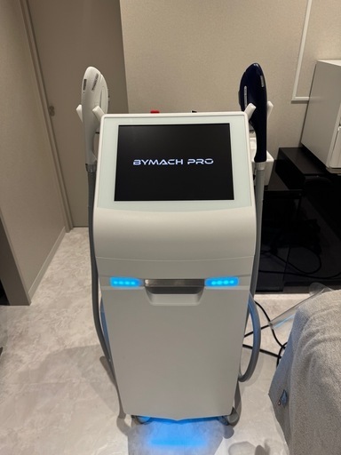 【超美品】業務用脱毛機BYMACH PRO1台（バイマッハプロ）※定価500万円 超美品】業務用脱毛機BYMACH PRO（バイマッハプロ） ②台目※定価500万