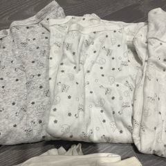 長肌着　8枚　新生児の画像