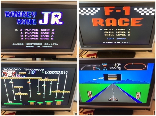 フリマにいかが 初代ファミコン 5台セットで ゲーム+テレビ付き