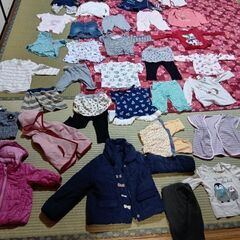 女の子　ほとんどがサイズ80