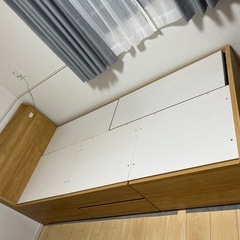 収納付きベッド(シングル)