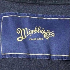 Marbles & Co. マーブルズ 黒 ストライプジャケット S メンズ レディース  ジャケット ブルゾンの画像