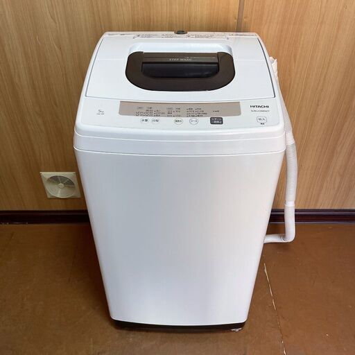 〓〓 売約済〆受付終了 〓〓2020年製■日立 5kg 洗濯機 NW-50E-W HITACHI 全自動洗濯機 5.0kg 5キロ 風乾燥