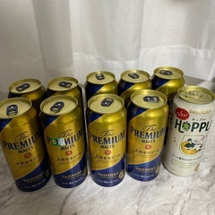 プレミアムモルツ　500ml 9本+ホップル1本　ビール