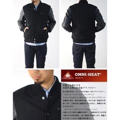 Columbia コロンビア スタジャン ブラック Sサイズ バイク ジャケット  牛革 OMNI-HEATの画像