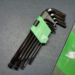 新品　未使用　六角レンチセット　ボールポイント　9本セットの画像
