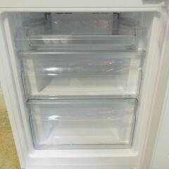 【JM438】　Haier ハイアール 2ドア 冷凍冷蔵庫 JR-NF148B 珍しいピンクカラーの冷蔵庫 54Lのたっぷり冷凍室の画像