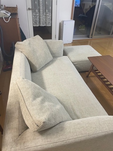 売り切れ】SONGDREAM 3人がけソファー オフホワイト モデルハウス展示品