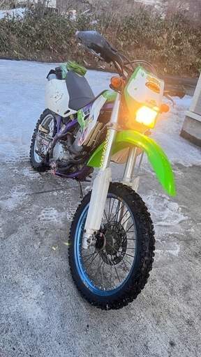 KLX250SRカスタム　エンジン腰上OH済み　オフロード　モトクロス　早期取り引き値下げ可