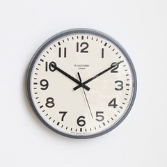 E.A.COMBS WALL CLOCK, Arabic-B (...