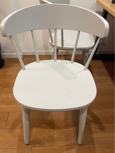 IKEA　イケア　OMTÄNKSAM　オムテンクサム　ダイニングチェア2脚set
