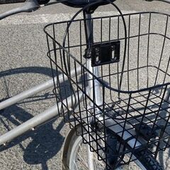 ２７インチ　大人用自転車　鍵付　引き取り：田川郡香春町の画像