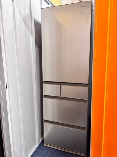 Panasonic】2023年製 450L冷蔵庫 NR-E459PX-N Pansonic 冷凍冷蔵庫 NR