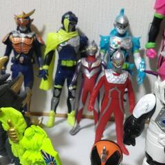 仮面ライダー　ウルトラマン　ソフビ人形　まとめ売り おもちゃの画像