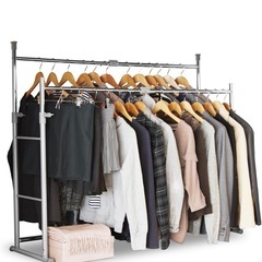 [受け渡し先決定]押入れハンガー　アイリスオーヤマ osh-y27 ダブル収納　の画像