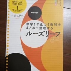 最終値下げ　ルーズリーフ参考書