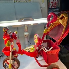 子供用具　三輪車　アンパンマンの画像