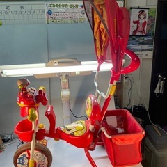 子供用具　三輪車　アンパンマン