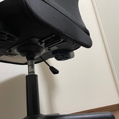 ニトリ　ビジネスチェア　　黒　2019年製の画像