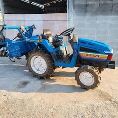 イセキ　 トラクター 4WD　TU155F 15馬力　1308時間　ロータリーの画像