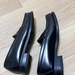 HARUTA 23cmブラックスクールローファーの画像