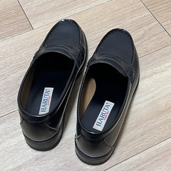 HARUTA 23cmブラックスクールローファーの画像