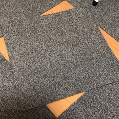 タイルカーペット50x50cm グレー 40枚程度