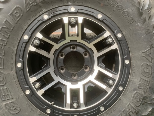 37inchタイヤホイールセット