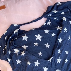 星柄　シャツ　女性用の画像
