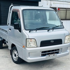 平成16年11月スバルサンバートラック4WD#パワステ#エアコン#5速マニュアル#スタッドレスタイヤ#車検2年付の画像
